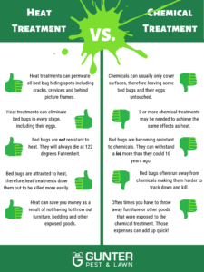 Bed Bug Heat Treatment Infographic