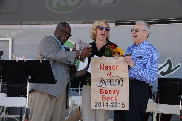 Norman Besheer named honorary "Mayor of Waldo".