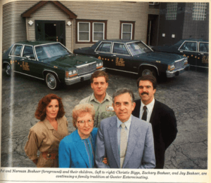 Gunter history photo with several family members for Ingram&#039;s Magazine.